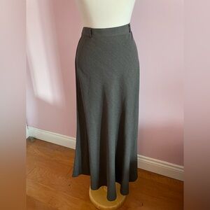Vintage Charcoal A-Line Women's Skirt